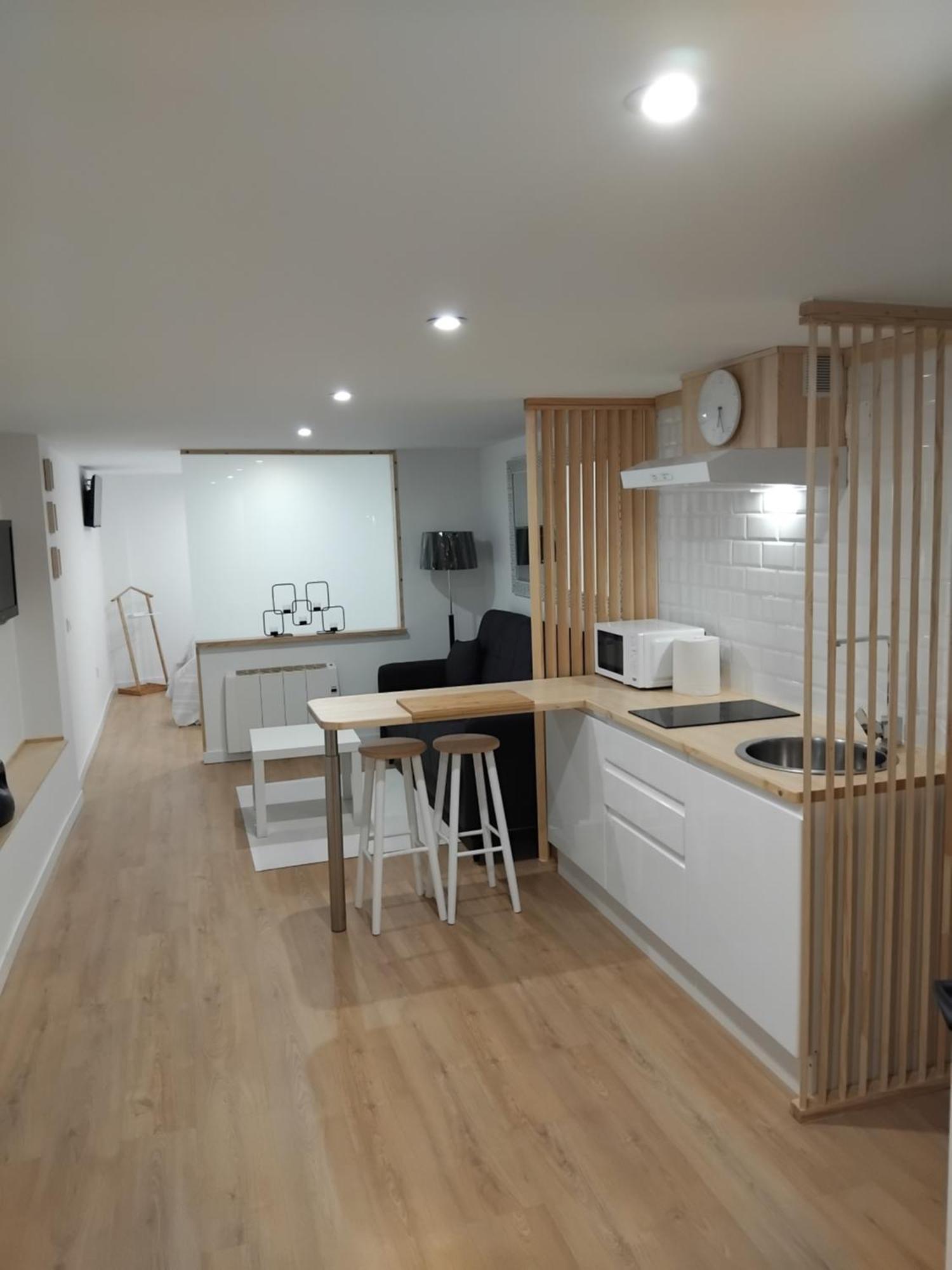 Appartement Sita à A Estrada Extérieur photo